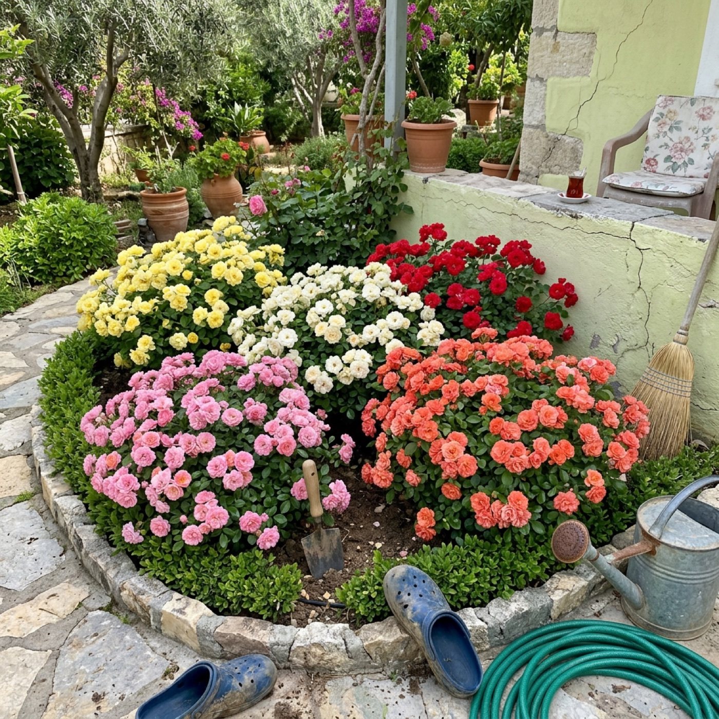 Tüplü Halı Gül Fidanı